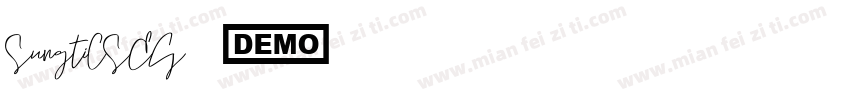 SungtiCSEG 搀字体转换